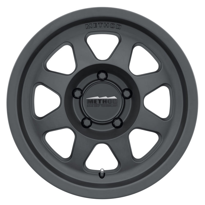 Method MR701 17×8.5 0mm Offset 5×5 71.5mm CB Matte Black Wheel