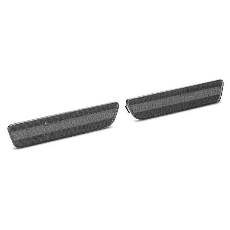 Raxiom 05-09 Ford Mustang Axial Series LED Side Markers (Smoked)