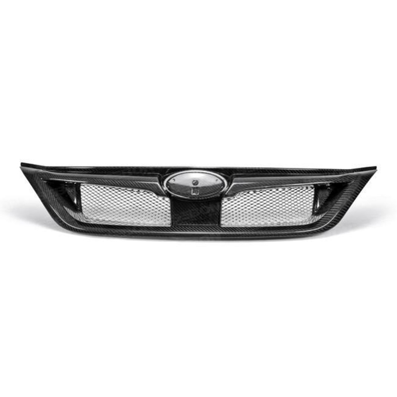 Seibon Carbon Fiber Front Grill | 2011-2014 Subaru WRX & STI (FG0809SBIMP4D-STI)