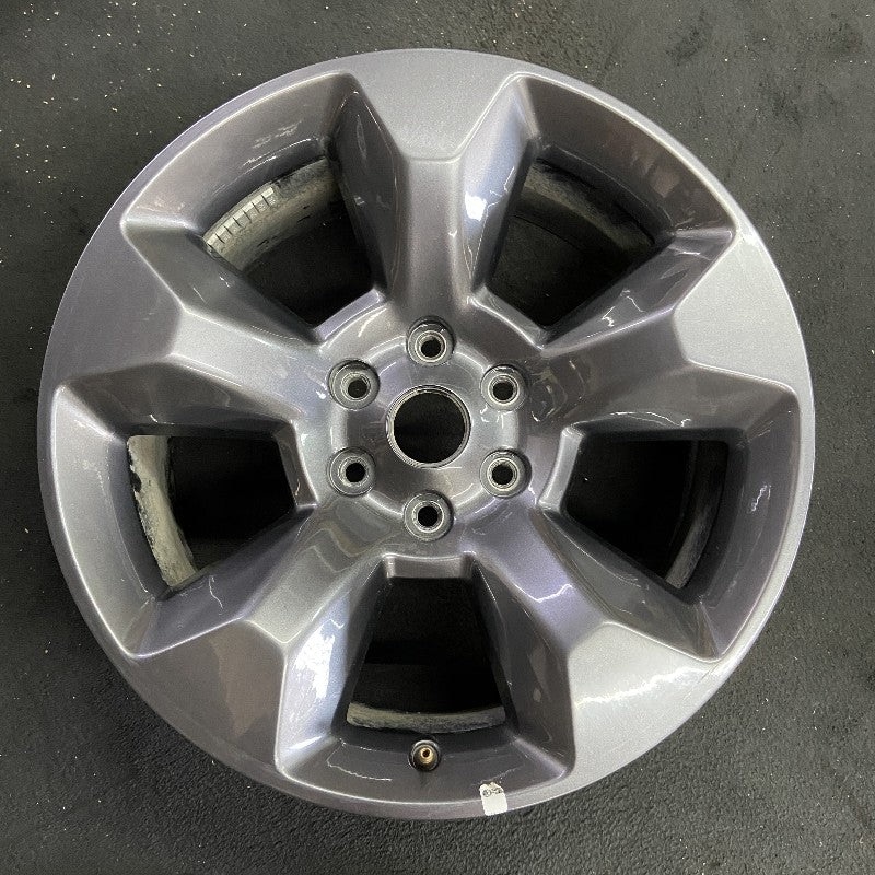 20″ DODGE 1500 PICKUP 20-21 6 lug 20×9 5 spoke opt WRW black Original OEM Wheel Rim