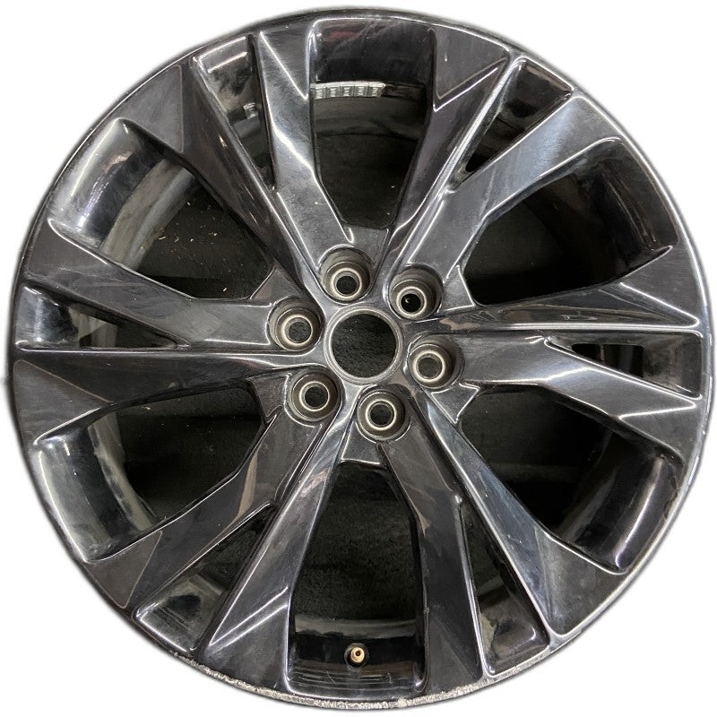 21″ BLAZER 19-22 21×8.5 12 spoke opt RQM black Original OEM Wheel Rim