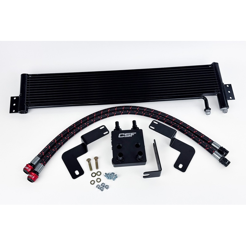 CSF 2021+ Ford Bronco 2.7L EcoBoost External Transmission Oil Cooler Kit