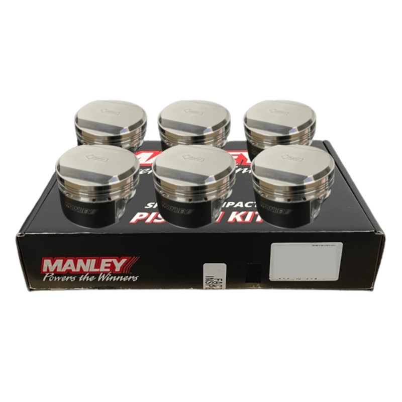 Manley PLATINUM SERIES Forged Pistons Set Nissan RB26DETT 87.0mm +1.0mm 20 cc 9.0:1