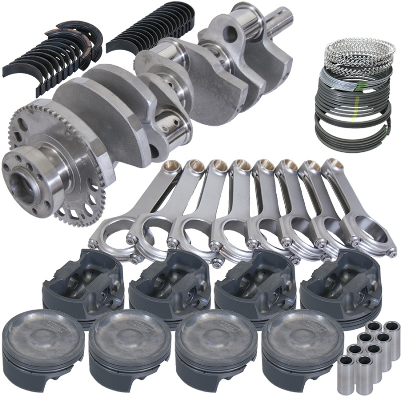 Eagle Chevy LS3 4.000in Crank 58 Tth Reluctor 6.125in H-Beam -25cc 4.065in Pistons Rotating Assembly