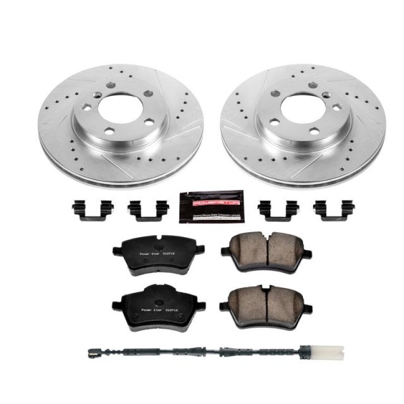 PowerStop Power Stop 11-16 Mini Cooper Countryman Front Z23 Evolution Sport Brake Kit