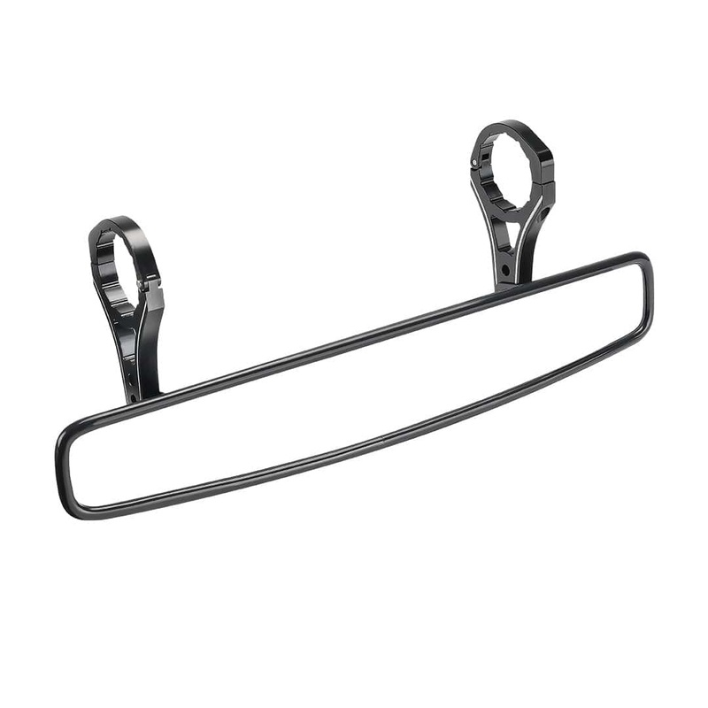 UTV Mirror with ShatterProof Tempered Glass and 1.75″ Clamp Fit Polaris RZR by Kemimoto