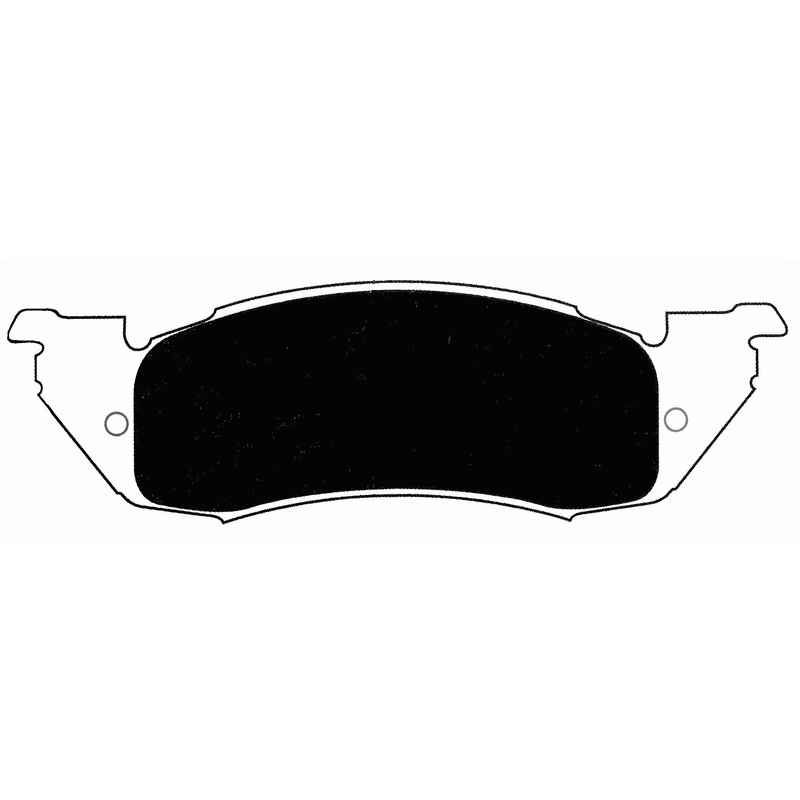 Porterfield Brake Pads for 1992 DODGE DAKOTA 2WD 9″ Rear Shoe