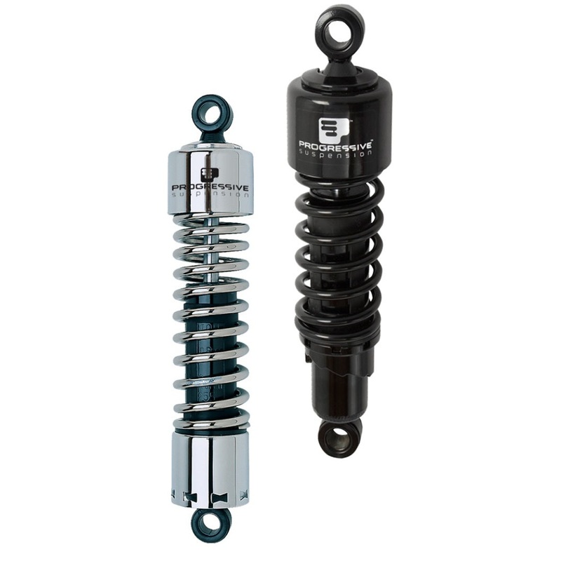 Progressive Harley 412 Series Shocks 12.5in – Black