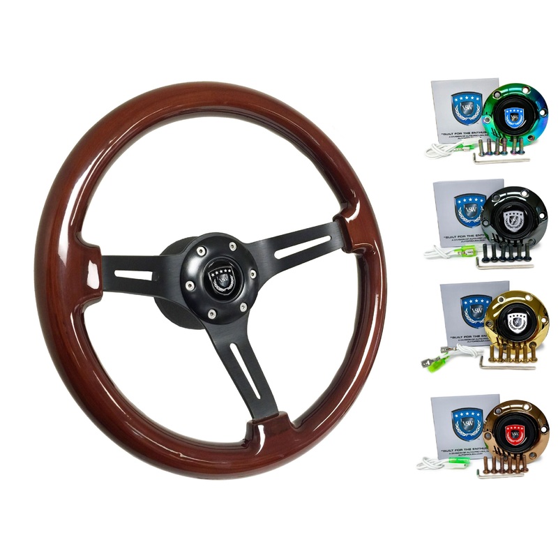 2004-13 BMW M3 Steering Wheel Kit | Walnut Wood | ST3027