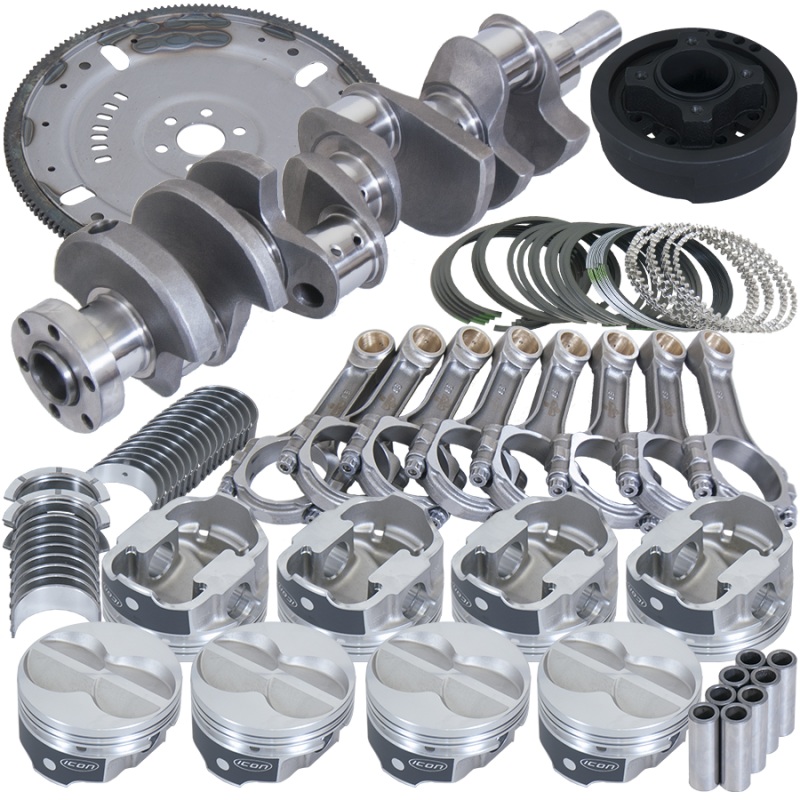Eagle Ford 302 3.400in Crank 5.400in I-Beam Rods 4.030in Pistons 164 Tooth FP Balanced Assembly