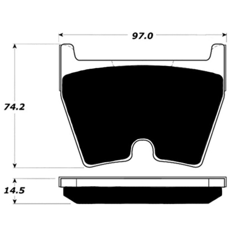 Porterfield Brake Pads for 2019 AUDI RS3 – w/Iron Discs