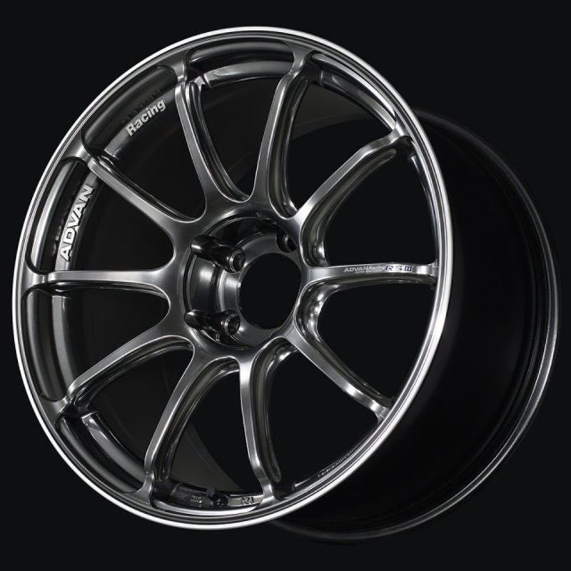 Advan RSIII Wheel – 18×8.0 +48 | 5×100 | Racing Hyper Black & Ring