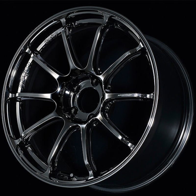 Advan RSIII Wheel – 19×8.0 +45 | 5×114.3 | Black Chrome