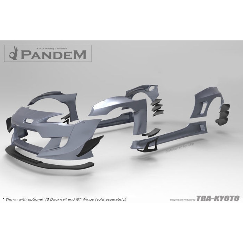 GReddy Pandem Wide Body V3 Rear Diffuser | 2013-2016 Scion FR-S (17010276)