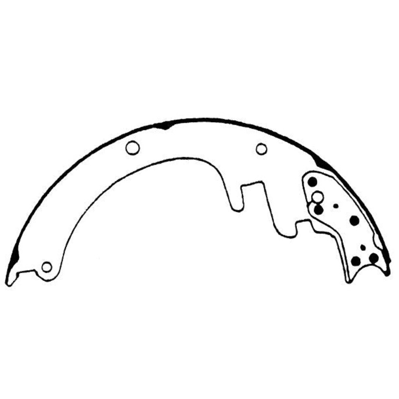 Porterfield Brake Shoes for 2000 GMC SUBURBAN 2500 4WD 13 x 2 1/2″ Rear Shoe