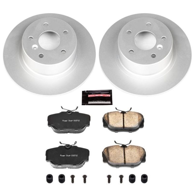 PowerStop Power Stop 99-04 Land Rover Discovery Rear Z23 Evolution Sport Coated Brake Kit