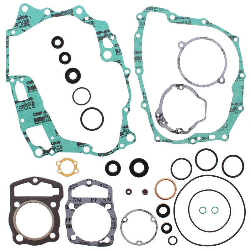 Vertex 811241 Gaskets 93-02 Honda XR200R Complete Gasket Kit w/ Oil Seals