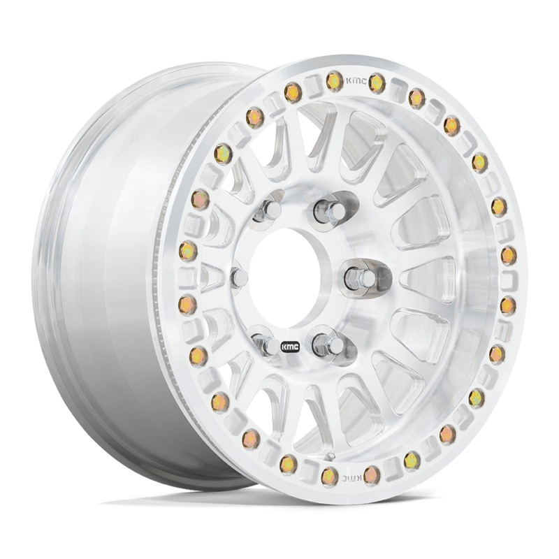 KMC Wheels KM445 Impact Forged Beadlock 17″ 6×135 Raw Machined