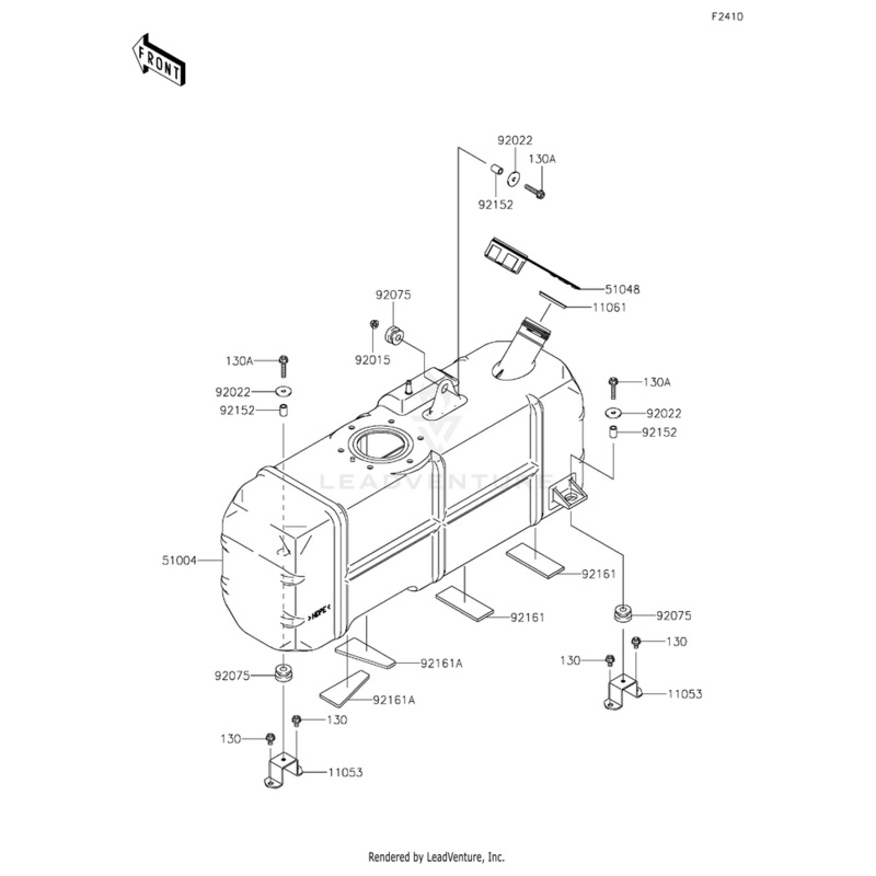 Washer,6.5X24X2 by Kawasaki