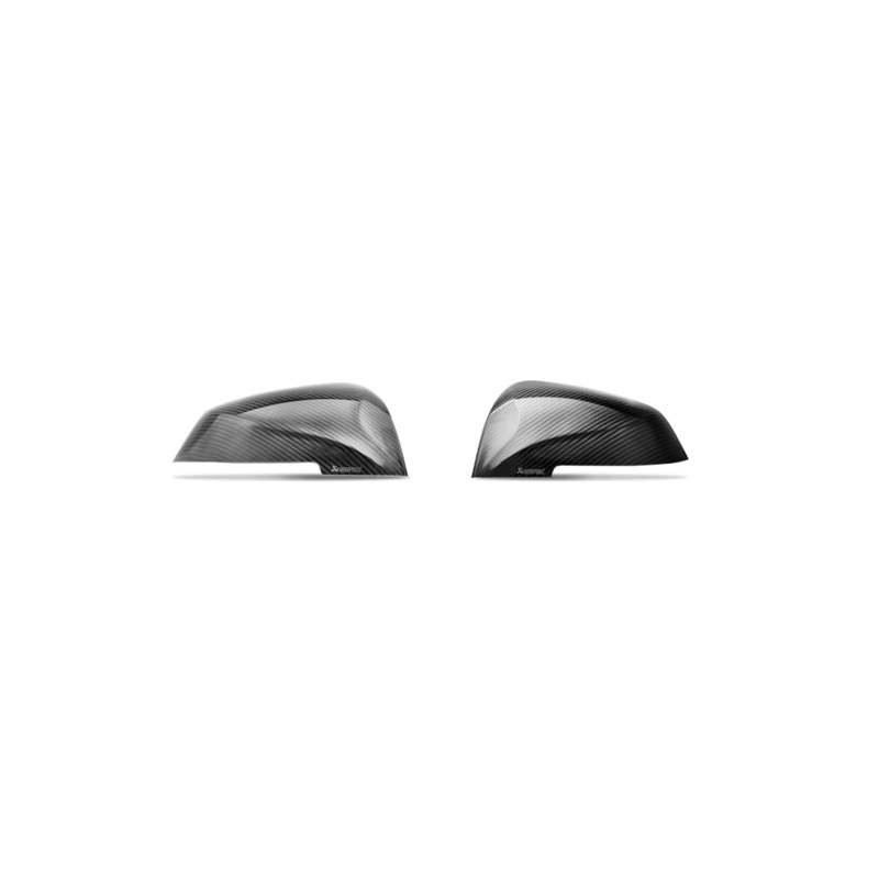 Akrapovic 2016+ BMW M2 (F87) Carbon Fiber Mirror Cap Set – High Gloss