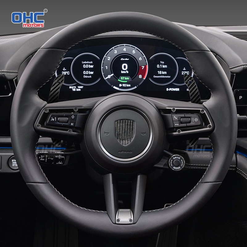 Carbon Fiber Magnetic Paddle Shifters For Porsche 992, GT3