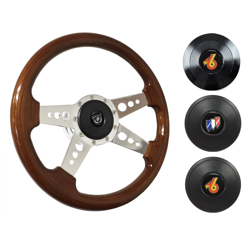 1969-89 Buick Steering Wheel Kit | Mahogany Wood | ST3082