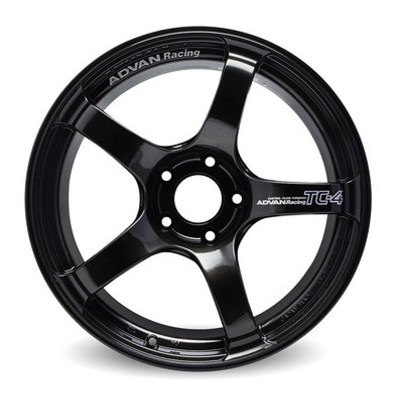 Advan TC4 15×8.0 +35 4-100 Black Gunmetallic Wheel (No Ring)