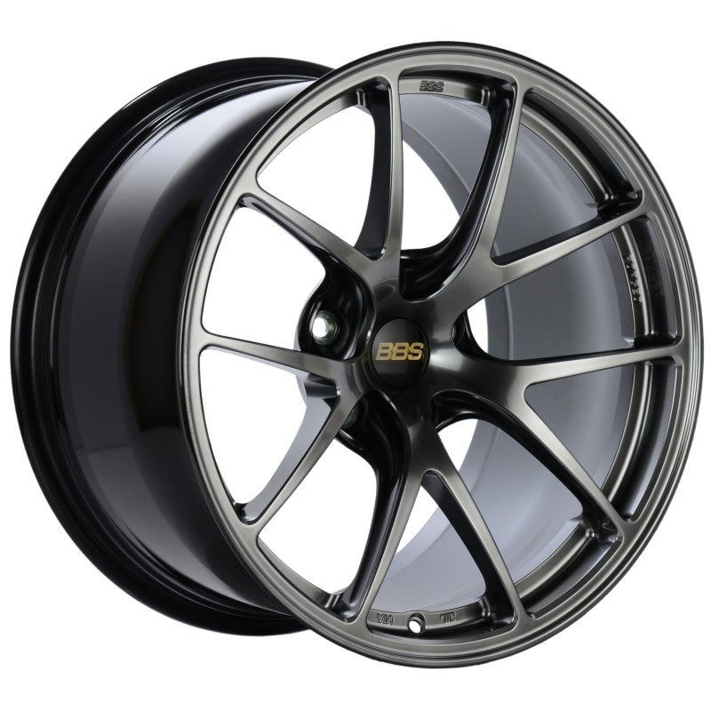 BBS RI-A 18×9 5×112 ET38 Diamond Black Wheel -82mm PFS/Clip Required