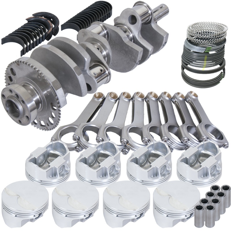 Eagle Chevy LS2 4.000in Crank 58 Tth Reluctor 6.125in H-Beam -5cc 4.010in Pistons Rotating Assembly