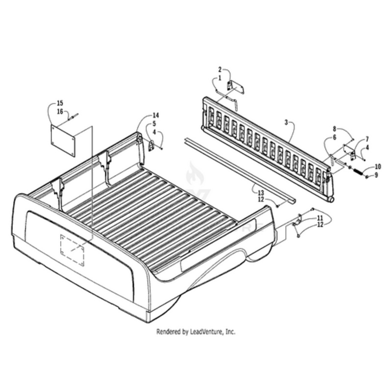 Tailgate Assembly by Arctic Cat