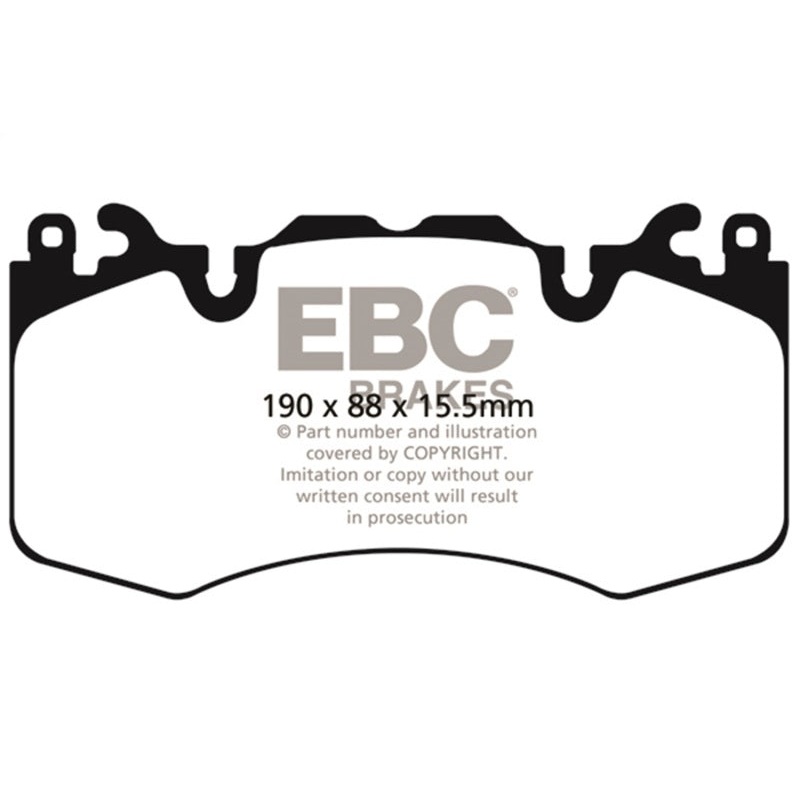 EBC 13+ Land Rover Range Rover 3.0 Supercharged Extra Duty Front Brake Pads