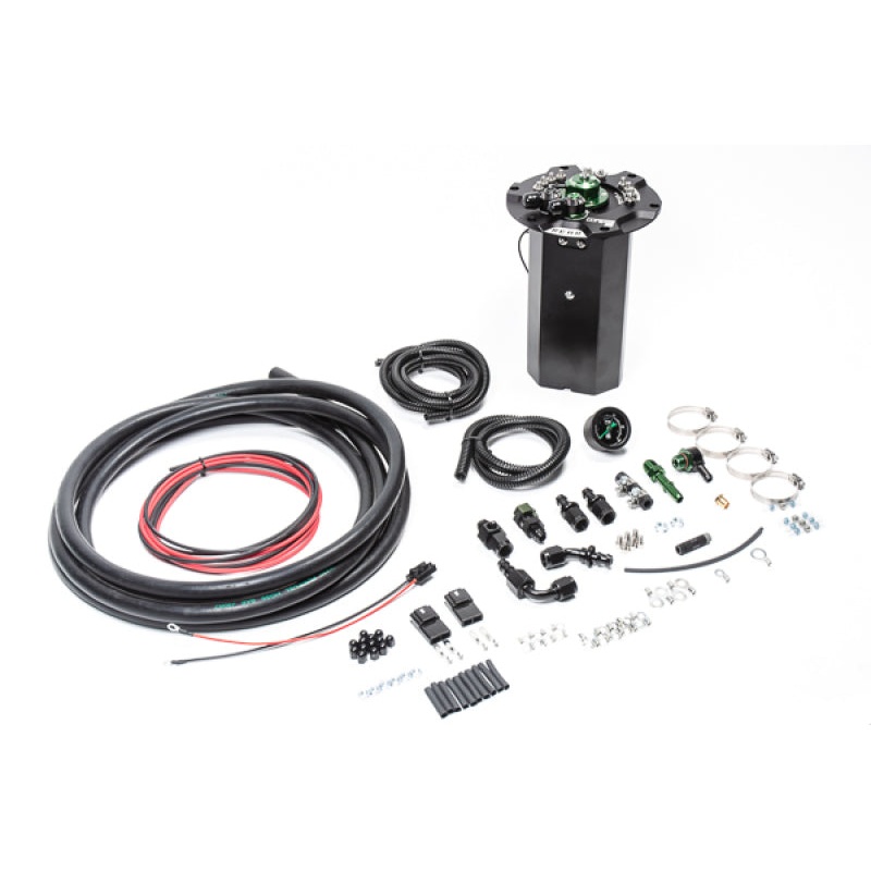 Radium Engineering Fuel Hanger Nissan 350Z (AEM Lift Pump and 2 AEM Surge Pumps Included)