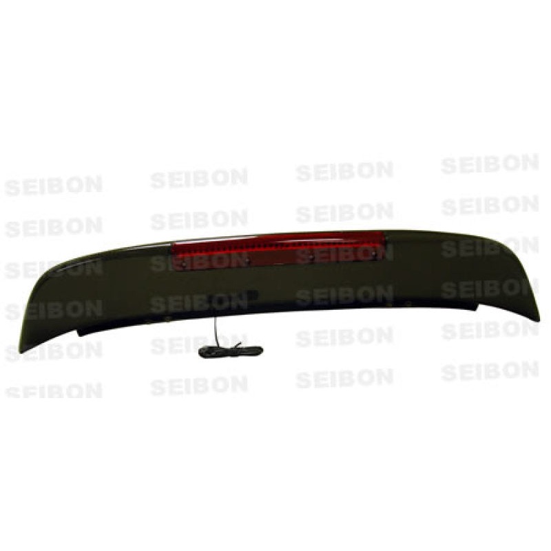 Seibon 92-95 Honda Civic HB SP Carbon Fiber Rear Spoiler w/LED