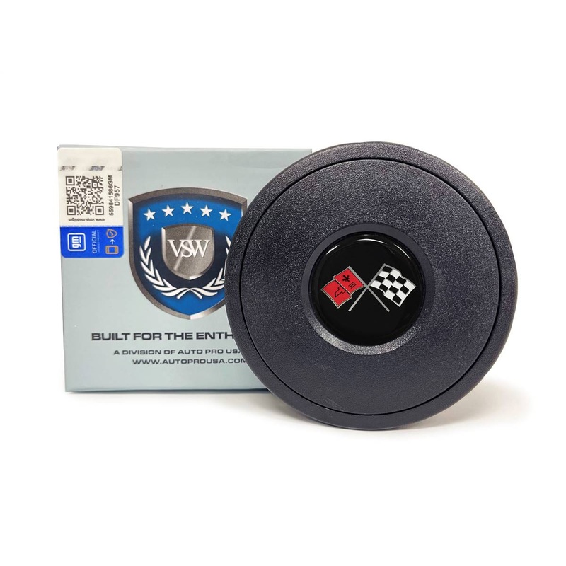 VSW S9 | Cross Flags Emblem | Standard Horn Button | STE1013
