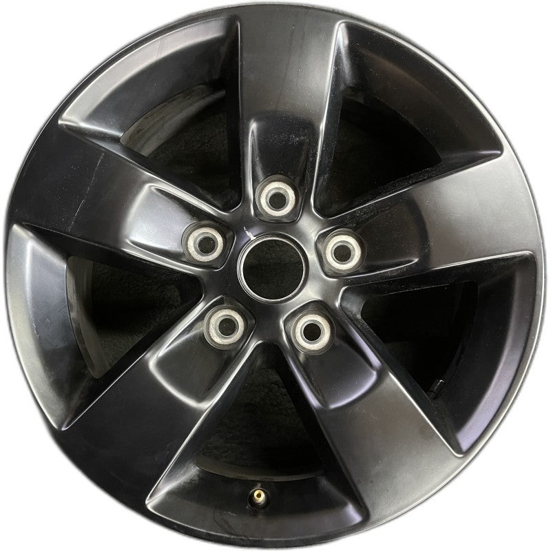 17″ DODGE 1500 PICKUP 22-24 classic 5 lug 17×7 aluminum 5 spoke gloss black Original OEM Wheel Rim