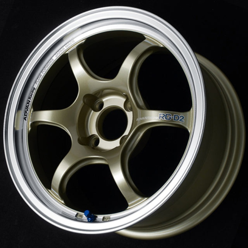 Advan RG-D2 Wheel – 17×7.5 +30 | 4×98 | Machining & Champagne Gold