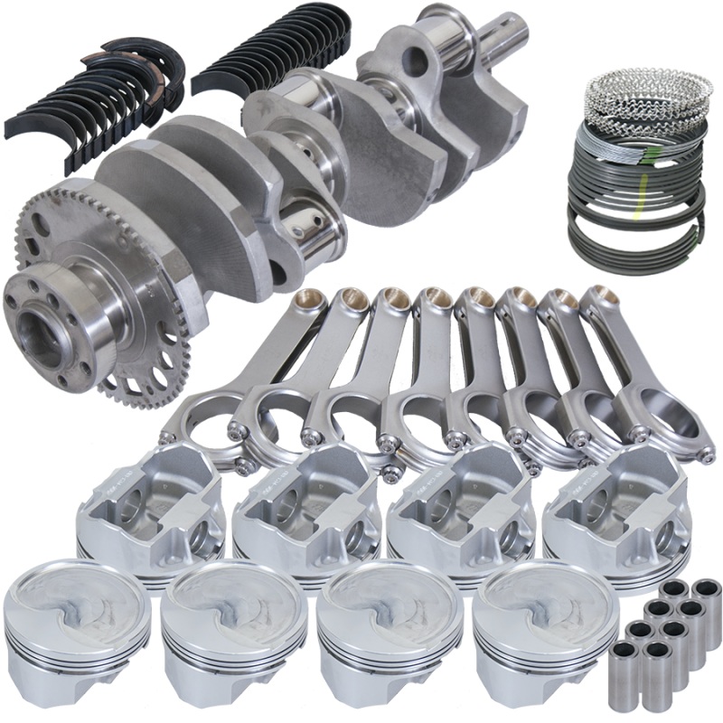 Eagle Chevy LS2 4.000in Crank 58 Tth Reluctor 6.125in H-Beam -15cc 4.010in Pistons Rotating Assembly