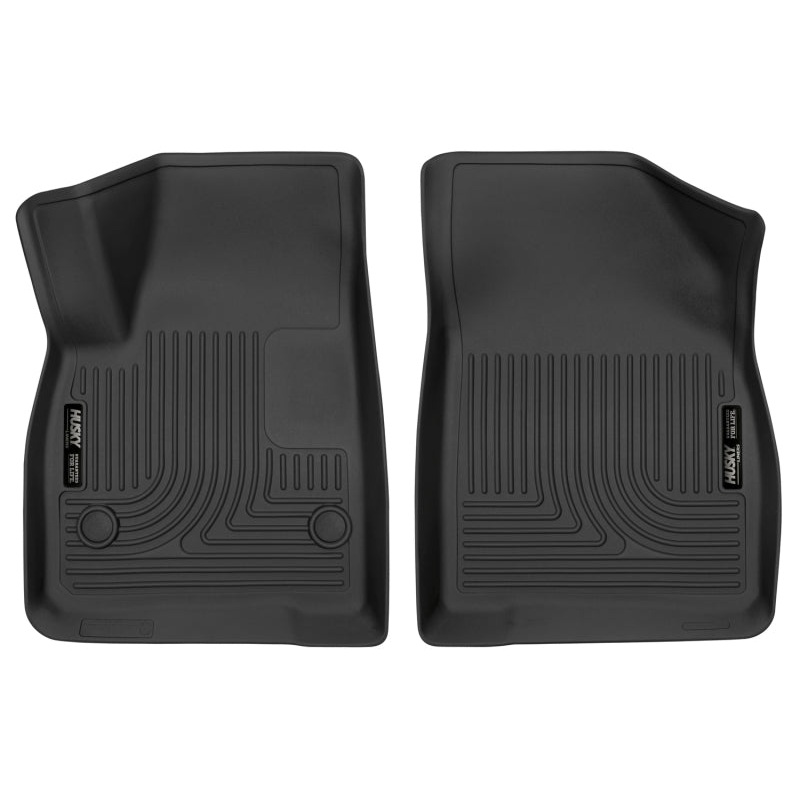 Husky Liners 17-23 Cadillac XT5/17-23 GMC Acadia 2nd Row Bench X-Act Contour Black Front Floor Liner