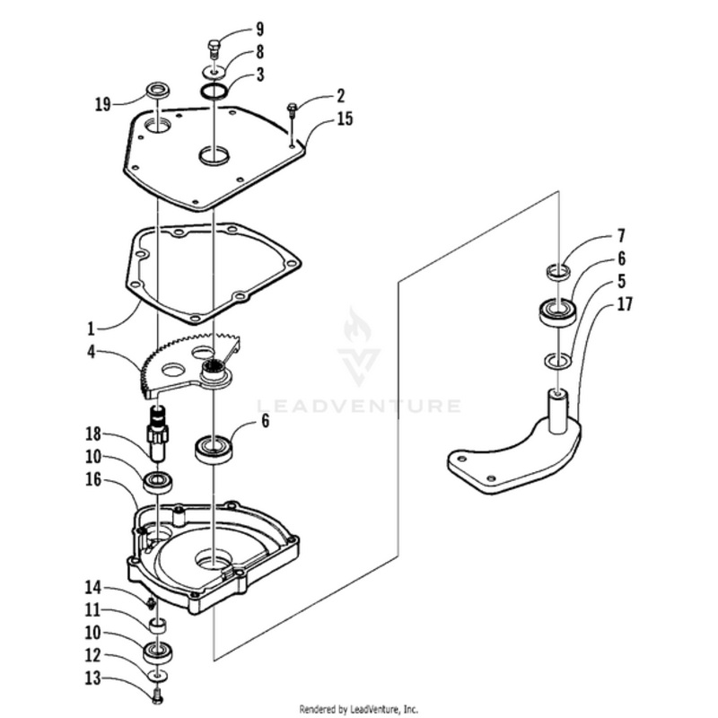 Input Shaft Spacer by Arctic Cat