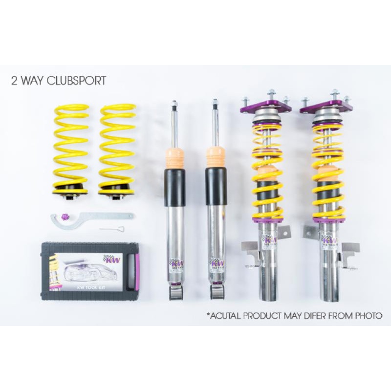 KW Ford Mustang Without Electronic Dampers Clubsport Coilover Kit 2-Way
