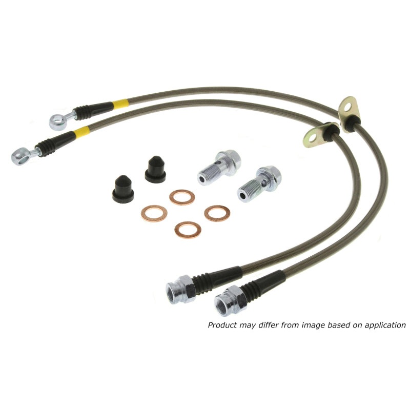 StopTech Stainless Steel Rear Brake lines for 03 MazdaSpeed Protege