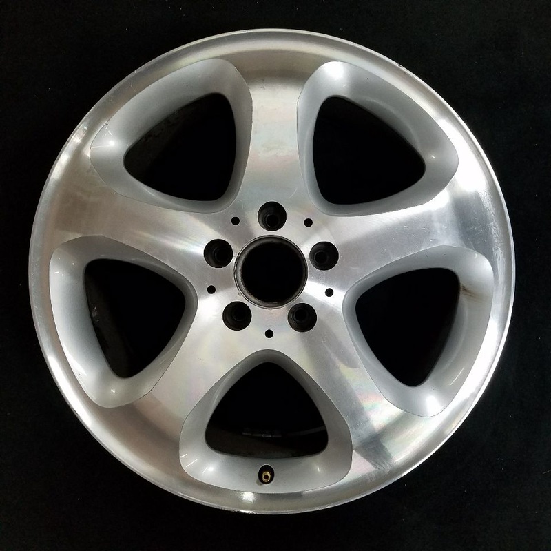 18″ MERCEDES CL-CLASS 03-04 215 Type; CL500 18×8 5 spoke Original OEM Wheel Rim