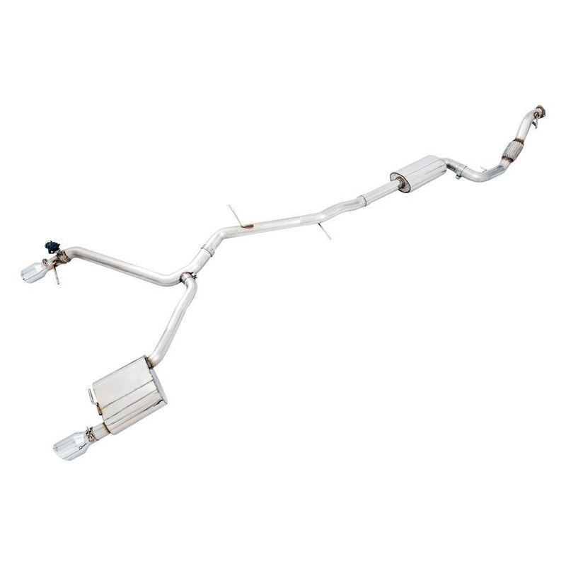 AWE SwitchPath Cat-Back Exhaust | 2017-2021 Audi A4 B9 2.0L Turbo (3025-32014)