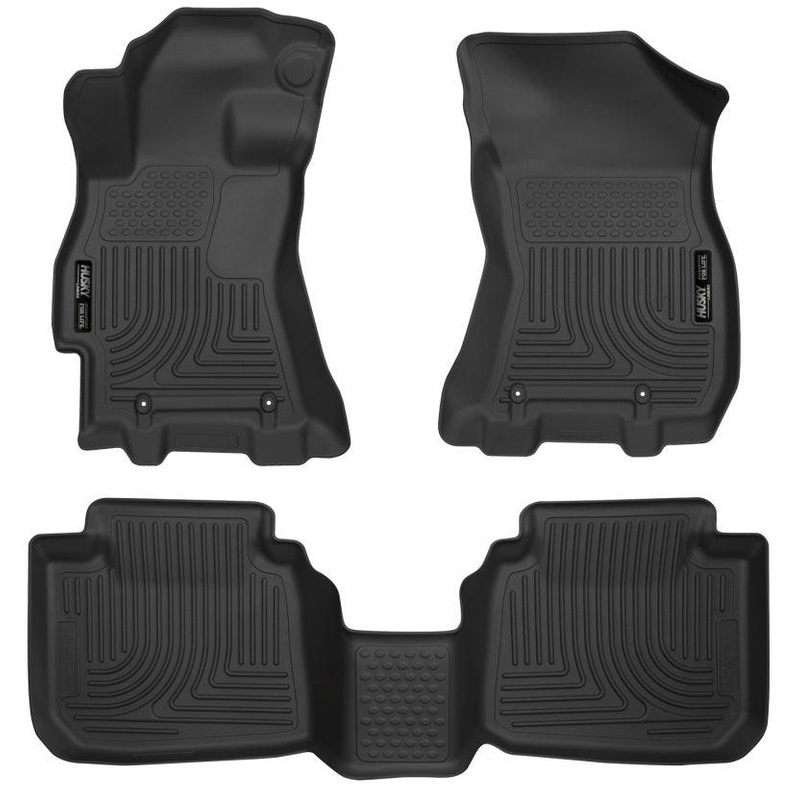 Husky Liners 2015 Subaru Legacy/Outback Weatherbeater Black Front & 2nd Seat Floor Liners
