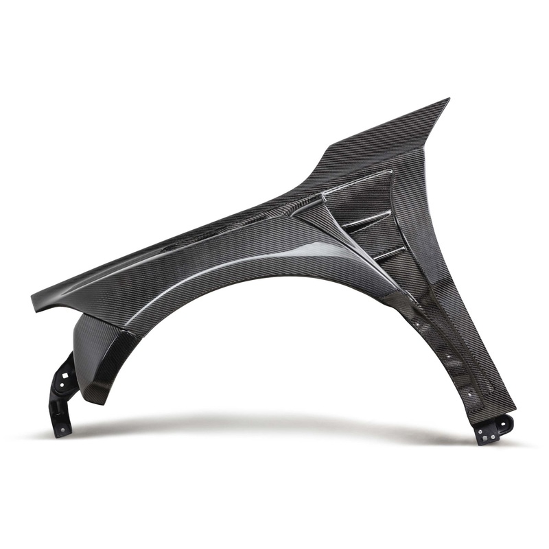 SEIBON MB-Style Carbon Fiber Front Fenders – 23+ Honda Civic Type R (FL5)