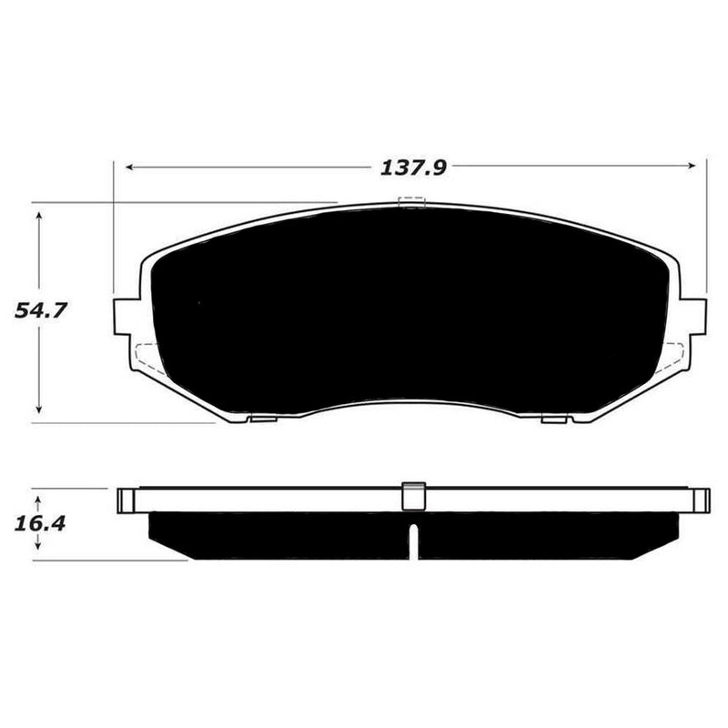 Porterfield Brake Pads for 2011 SUZUKI GRAND VITARA
