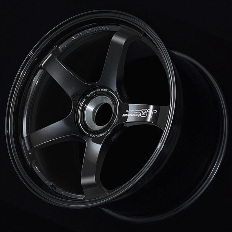 Advan GT Wheel for Porsche – 20×9.0 +49 | Center Lock | Racing Titanium Black