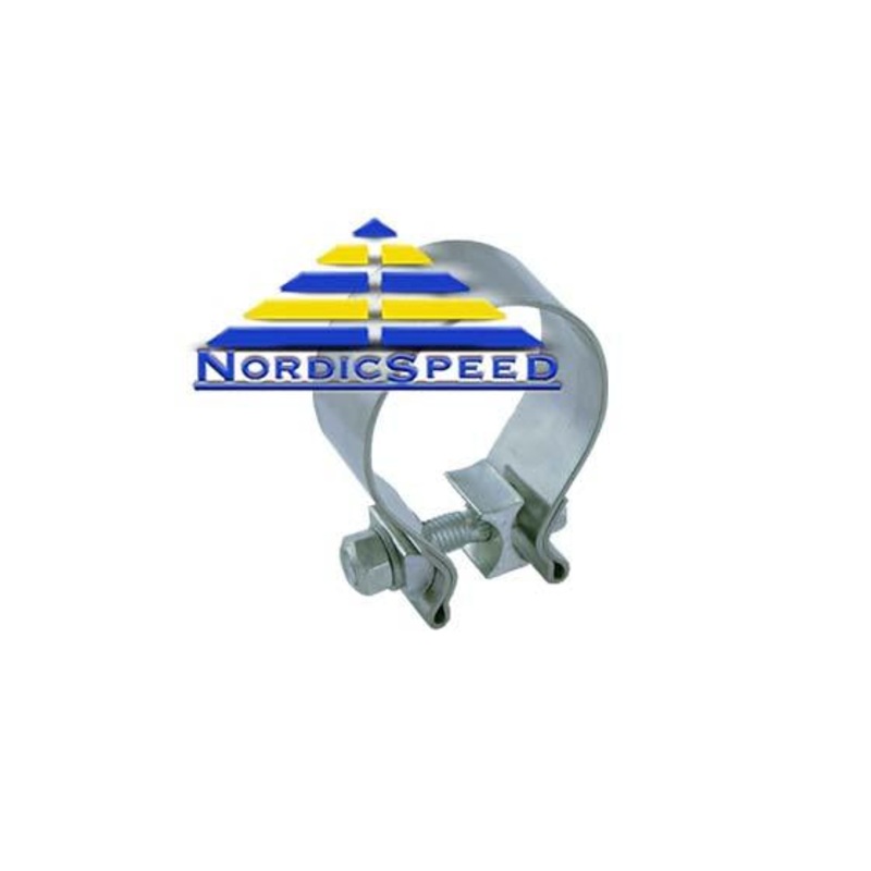 Stainless Steel Wide Band Seal Exhaust Clamp 2-1/4″