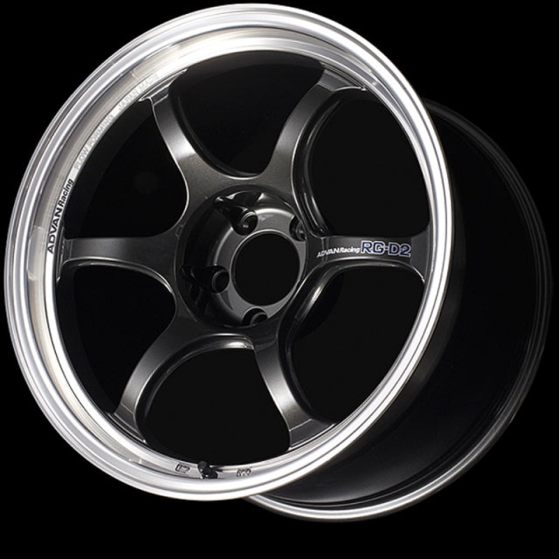 Advan RG-D2 Wheel – 18×8.0 +47 | 5×100 | Machining & Black Gunmetallic