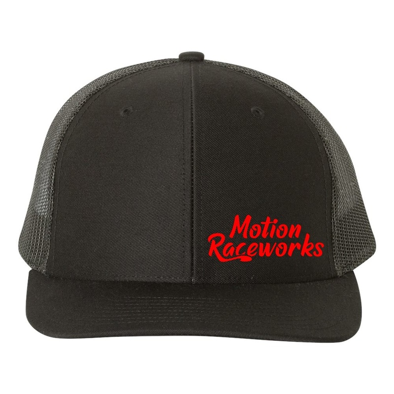 Black & Red Retro Snapback Hat